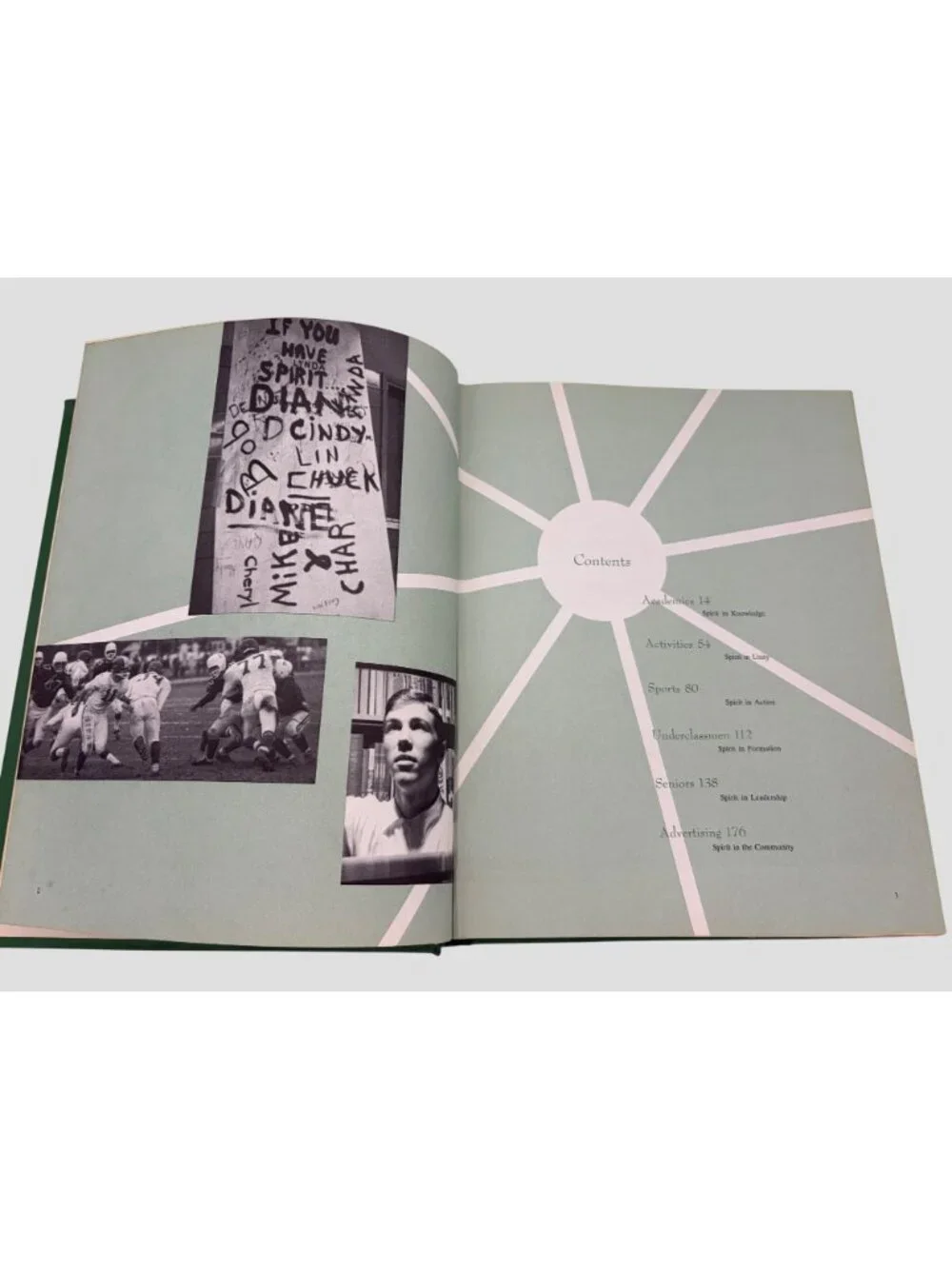 1965 Bentley High School Pioneer Yearbook Livonia Michigan Vintage School Annual